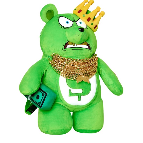 Sprayground MONEY BEAR 12 CHAINZ
BACKPACK rare and no longer available - Picture 2 of 7